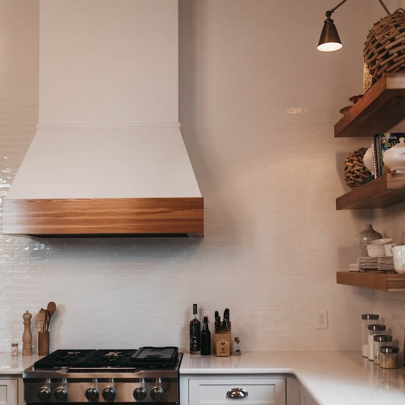 photo of clean kitchen cupboards